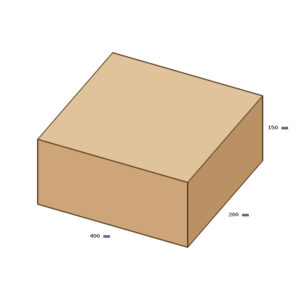 Kartondoboz, A16, 400x200x150 mm TF doboz