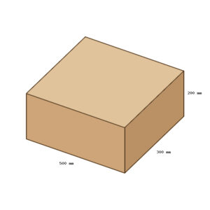 Kartondoboz, A30, 500x300x200 mm TF doboz