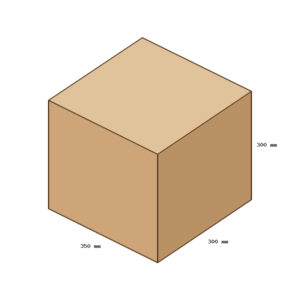 Kartondoboz, A37, 350x300x300 mm TF doboz
