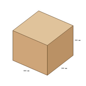 Kartondoboz, A38, 400x300x300 mm TF doboz