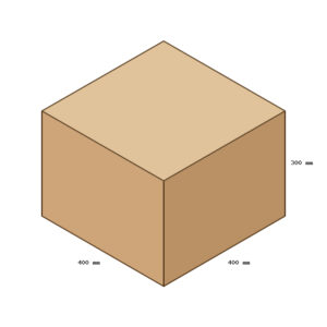 Kartondoboz, A41, 400x400x300 mm TF doboz