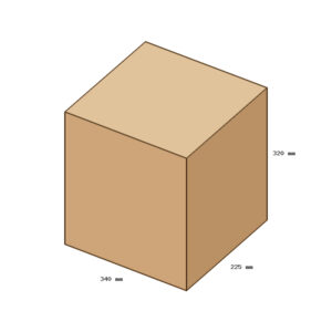 Kartondoboz, A6, 340x225x320 mm TF doboz