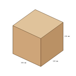 Kartondoboz, A61, 150x120x130 mm TF doboz