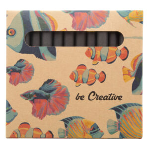 egyediesíthető színes zsírkréta szett (12 db)