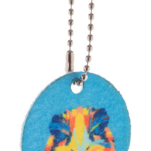 egyedi kulcstartó, kör