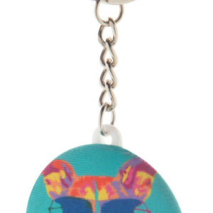 kitűzős RPET kulcstartó