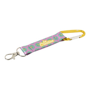 egyedi RPET kulcstartó