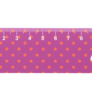 ház formájú vonalzó, 15 cm