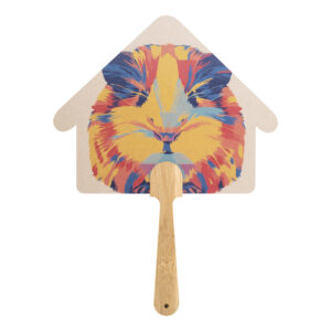 egyedi legyező, ház