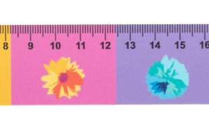 ceruza formájú vonalzó, 24 cm