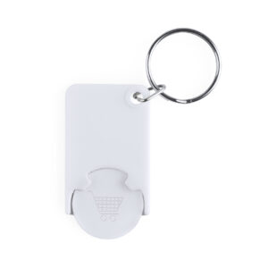 kulcstartós bevásárlókocsi érme