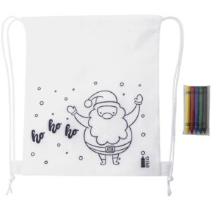 karácsonyi színezhető hátizsák