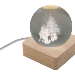 karácsonyi fénygömb