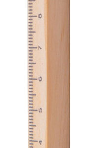 golyóstoll vonalzóval