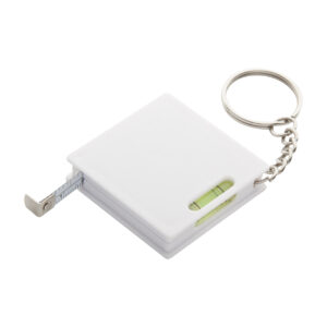 mérőszalag kulcstartóval