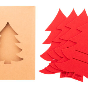 RPET karácsonyi evőeszköztartó szett